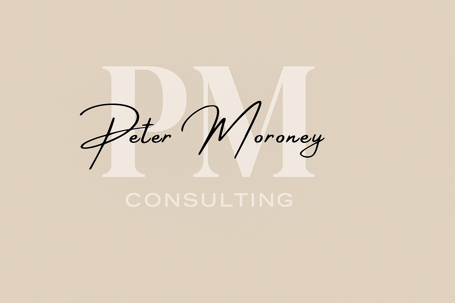 Peter Moroney Consulting logo